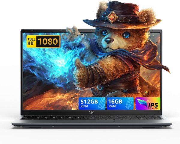 LX15 Laptop, 16GB DDR4 512GB SSD, Quad-Core N97 Processor