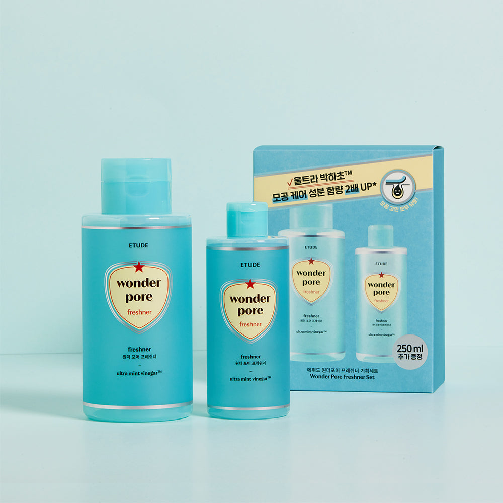 ETUDE Wonder Pore Freshner Duo Set – 500ml & 250ml