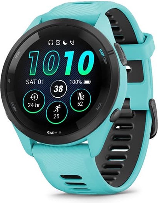 Garmin Forerunner 265 GPS Watch – AMOLED, 24hr Battery Life