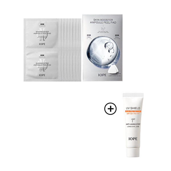 IOPE Skin Booster Peel Pads – 8 Pack for Radiant Skin