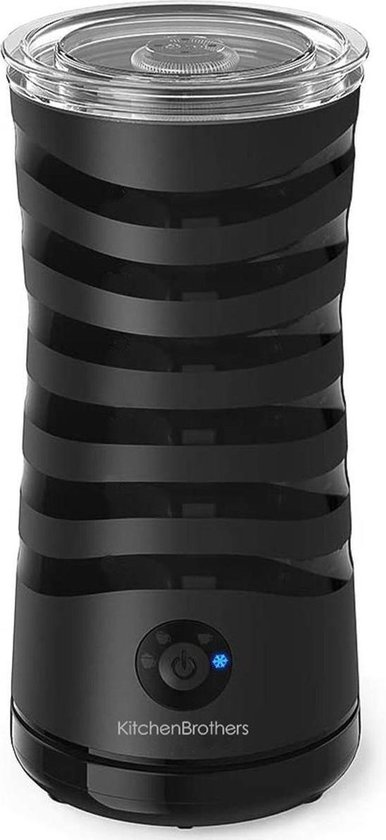 KitchenBrothers 4-in-1 Electric Milk Frother, 400W Power