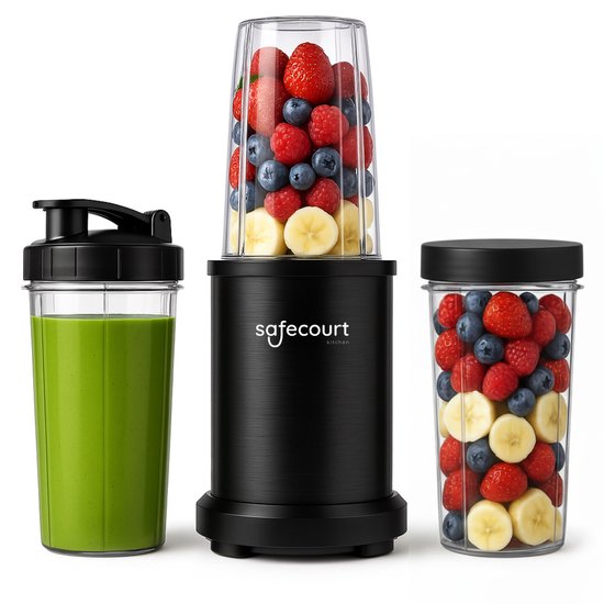 Safecourt Kitchen Power Blender 1000W with Turbo Feature