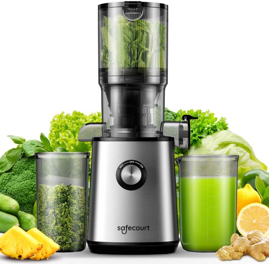 Safecourt XXL Whisper Quiet Kitchen Slow Juicer 200W