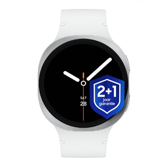 Samsung Galaxy Watch8 40mm Silver – 48hr Battery Life