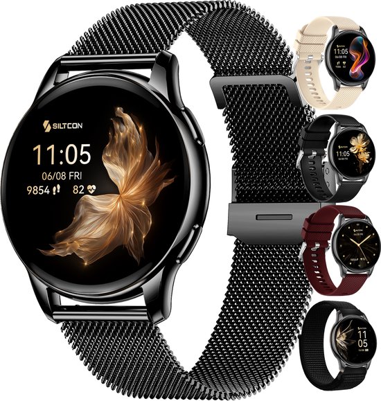 Siltcon Auréa Smartwatch IP67, 168hrs Battery Life