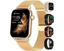 Siltcon SI016 Women’s Smartwatch, 100+ Sport Modes, 1.83″ Screen